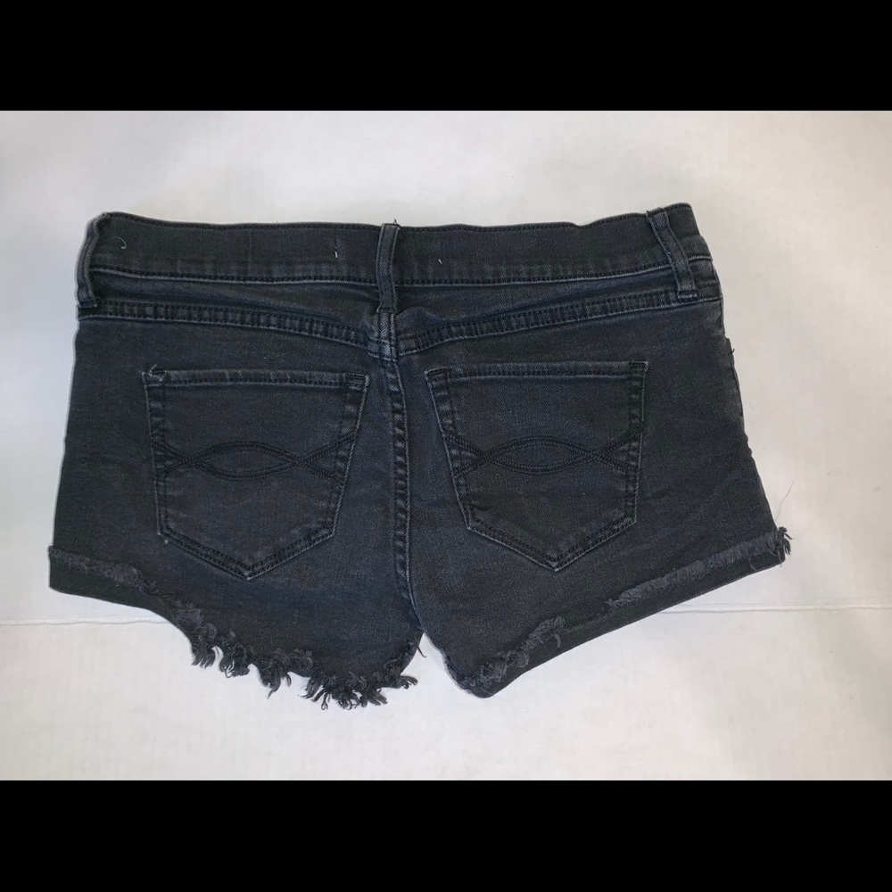 Abercrombie & Fitch Size 2 Black Jean Shorts